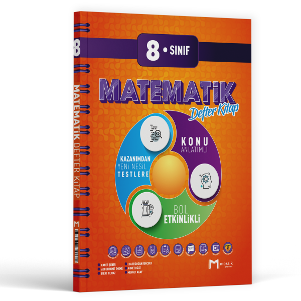 8.SINIF MOZAİK DEFTER MATEMATİK - 2025-26